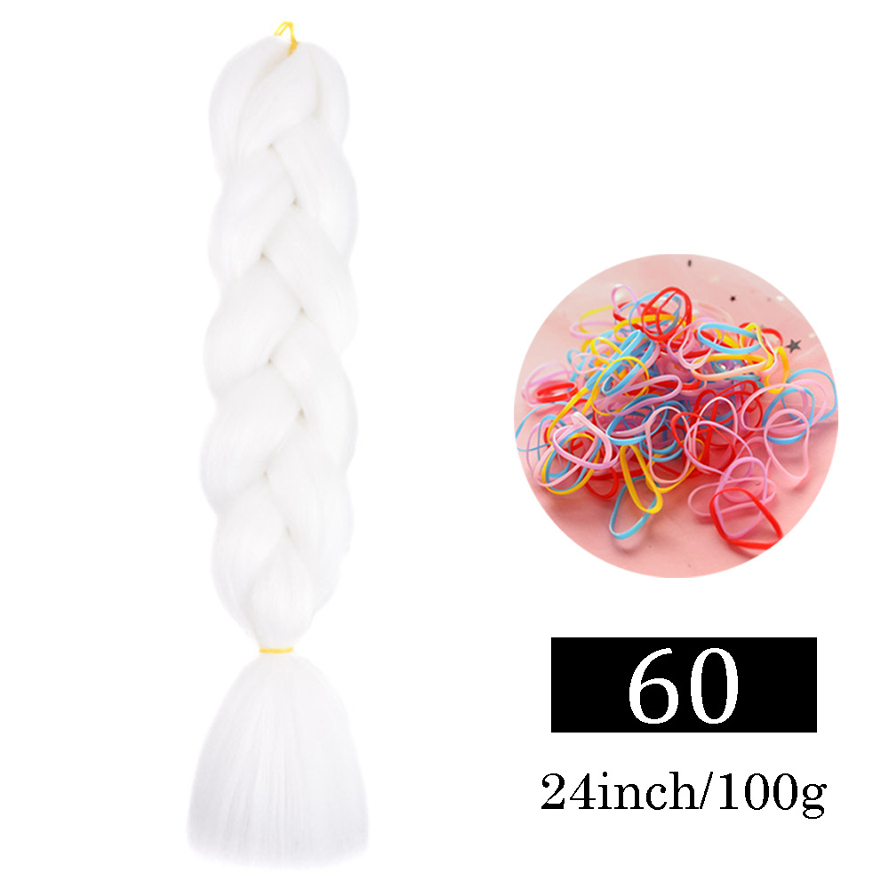 Peluca de trenza grande africana, color, trenza sucia, cuerda para el cabello, degradado, fibra química, trenza grande, reggae, hip-hop, trenza sucia, trenza