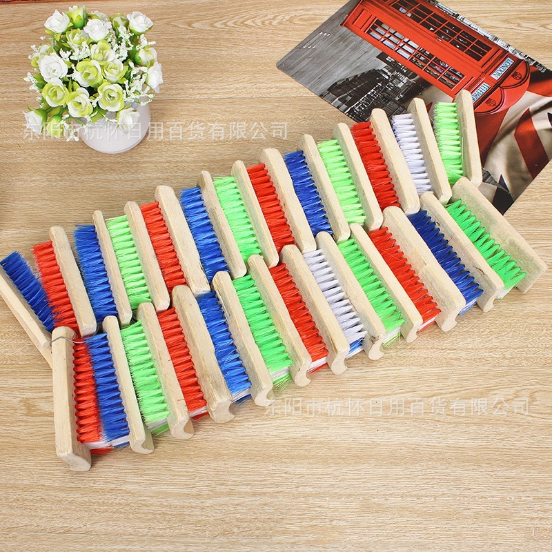 Square Board Brush Household Hard-Bristled Laundry Brush Multi-Functional Color Thickened Sanitary Cleaning Laundry Brush Ready for Sale