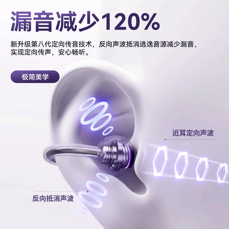 La voz de Berlín B22 conducción ósea tipo auriculares Bluetooth larga duración de la batería larga sin dolor efecto de sonido HIFI