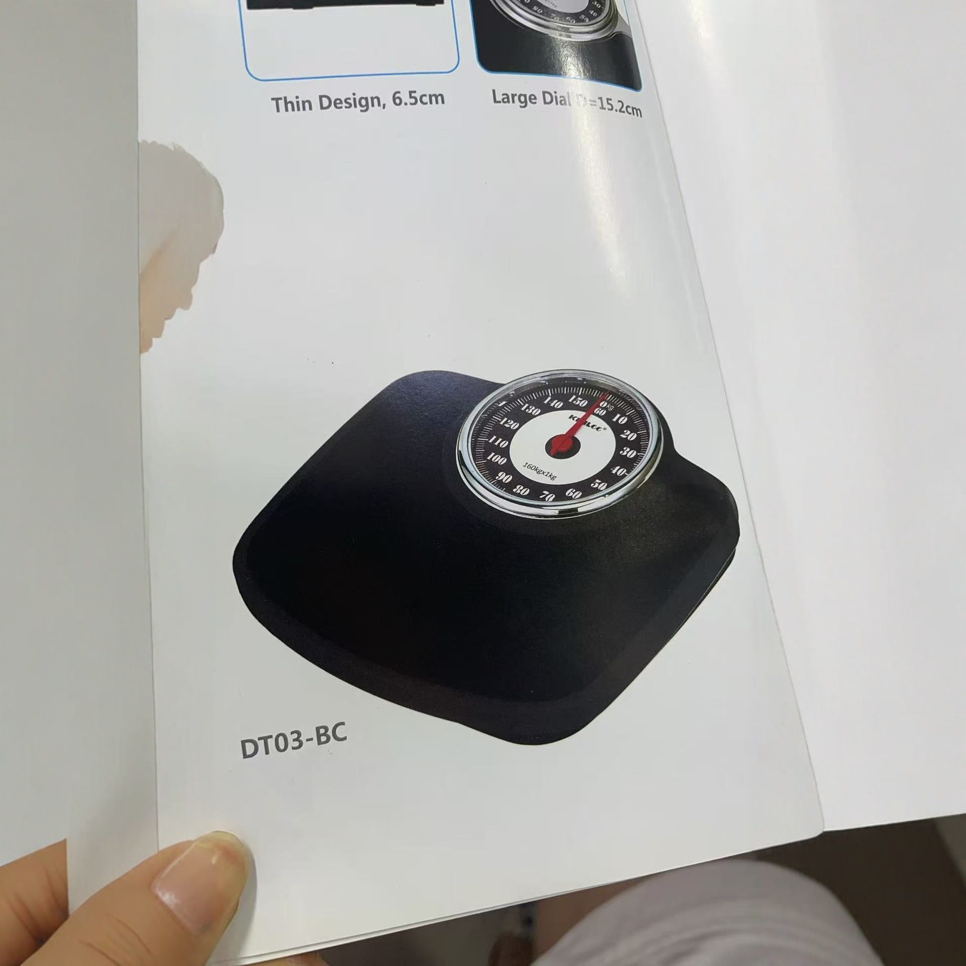 2025 Cross-Border Exclusive Supply Dt03 Household Mechanical Human Body Scale Health Scale 160kg Maximum Weighing Scale