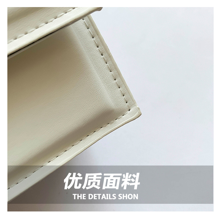 Cross-border commuting small square bag, retro chain single-shoulder bag, Korean version crossbody bag, new autumn/winter 2024 collection, women's bag undefined