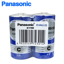 松下R14UN面包超人喷水花洒摇椅玩具手电筒热水器2号碳性电池LR14