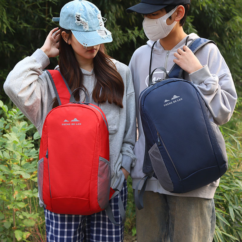 2025 nueva mochila, bolso de montañismo, bolso de escuela portátil plegable para mujer, senderismo para hombre, mochila de viaje al aire libre