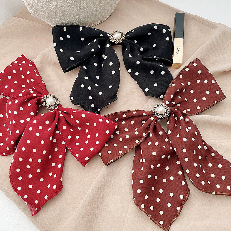 Retro Bow Knot Hair Clip display picture 8