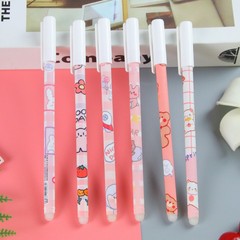 熊安安摩易消中性筆卡通小熊熱敏可擦水性筆創意學生文具摩易擦筆