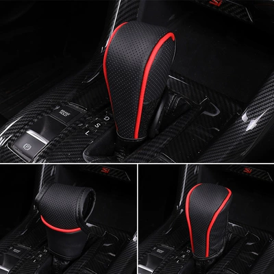 Sürətlər qutusu və əl tormozu başlıqları — car gear handle cover car
