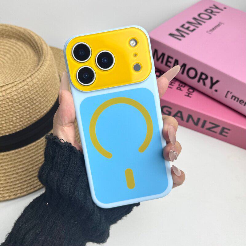 Funda Magnética para iPhone 17 Pro 16 11 de PC Anticaídas y Resistente a Huellas Dactilares