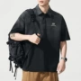翻领短袖夏季重磅t恤