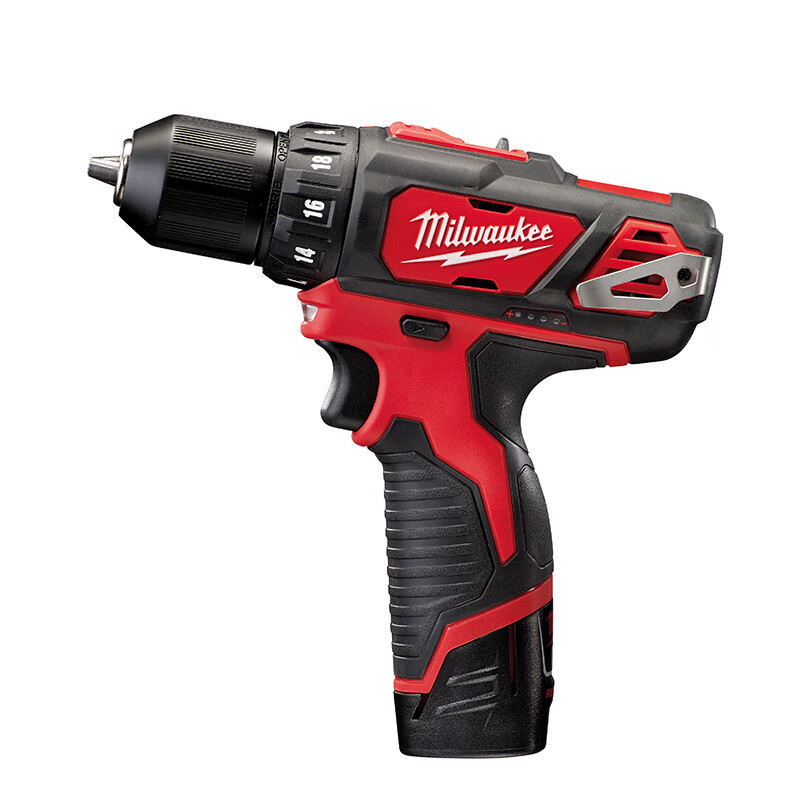 Miwocci M12 BDD-202C-AS M12 Taladro/destornillador eléctrico recargable de 10mm (dos eléctricos y uno
