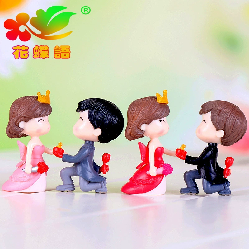 Decorations with accessories for beloved for bride, table accessory, micro landscape, DIY decoration