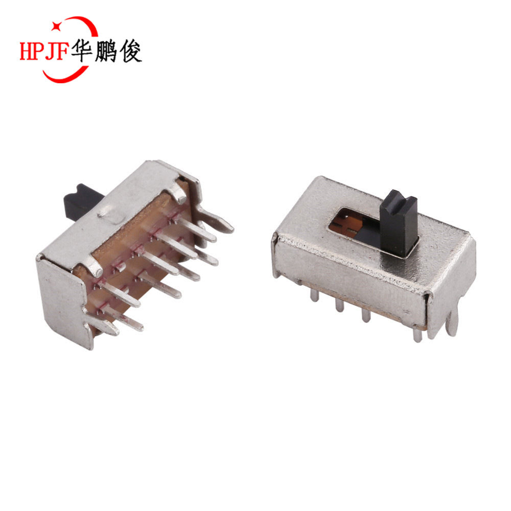 厂家直销SS-23D07VG2/3/4/5/6/7立式三档双排拨动拔动电源开关