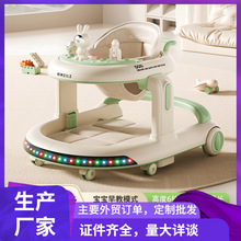 婴儿学步车一岁防o型腿多功能防侧翻手推学走路助步跨境外贸批发