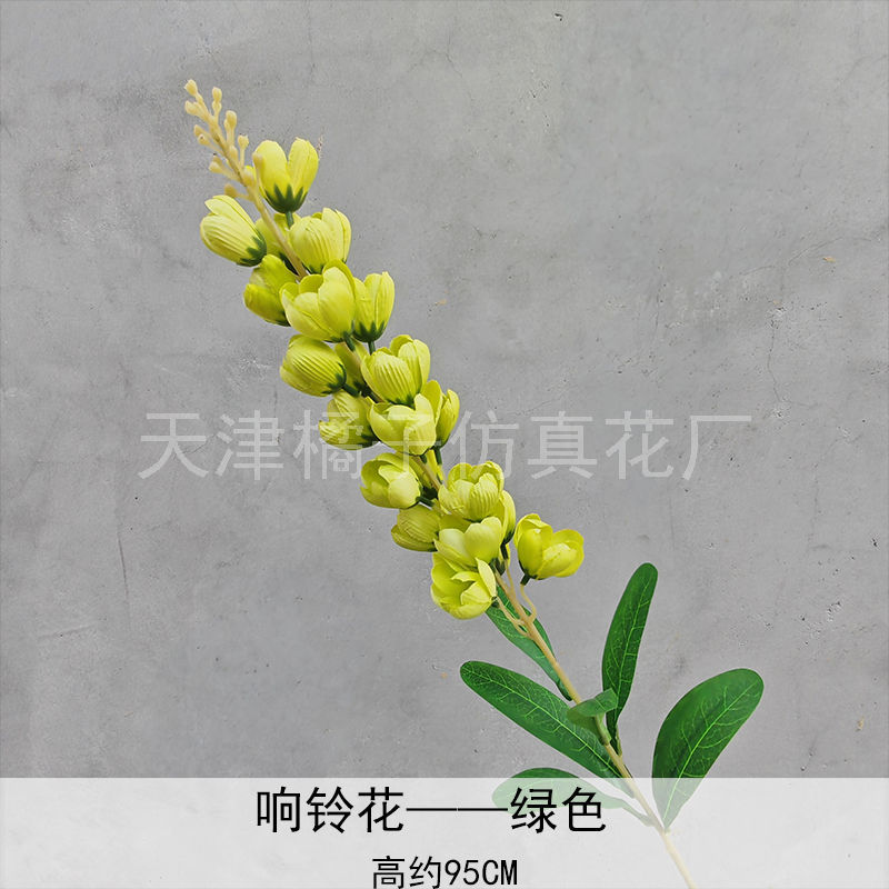 Flores de boda de alta calidad de flores de madera verde de bambú y lirio de pino masson de alta calidad