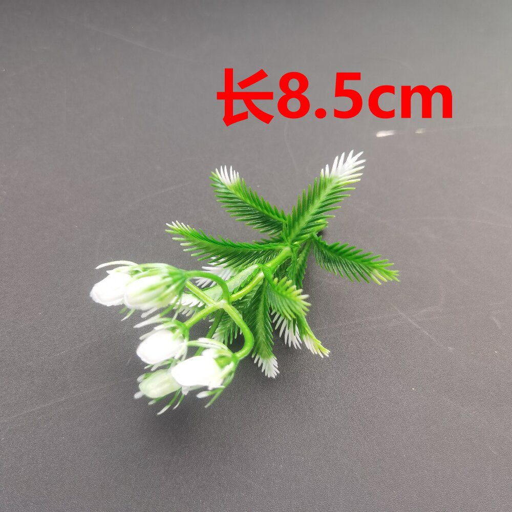 Imitación de hojas verdes hierba de agua hoja persa decoración de flores de boda pared flor de pecho accesorios de muñeca flores diy accesorios hechos a mano