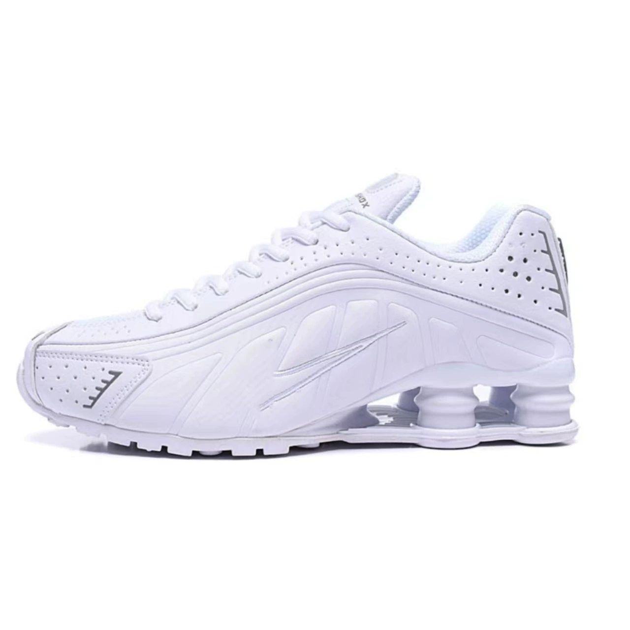 Мужские уличные спортивные подушкообразные кроссовки SHOX R4 Neymar с цветной воздушной колонной, для бега, кросс‑бордерная внешняя торговля, для мужчин и женщин