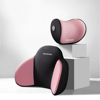 Headrest — Pillow for Driving Without Fatigue - tender-powder-headrest