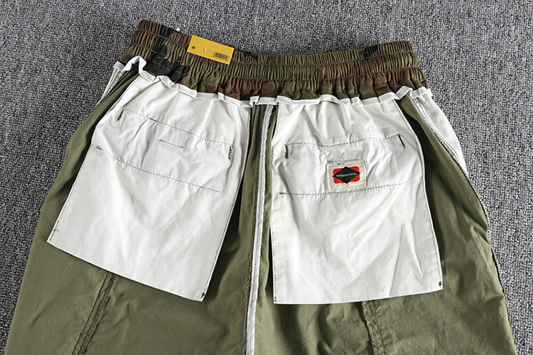 Vintage Wash Camouflage Cargo Shorts 13