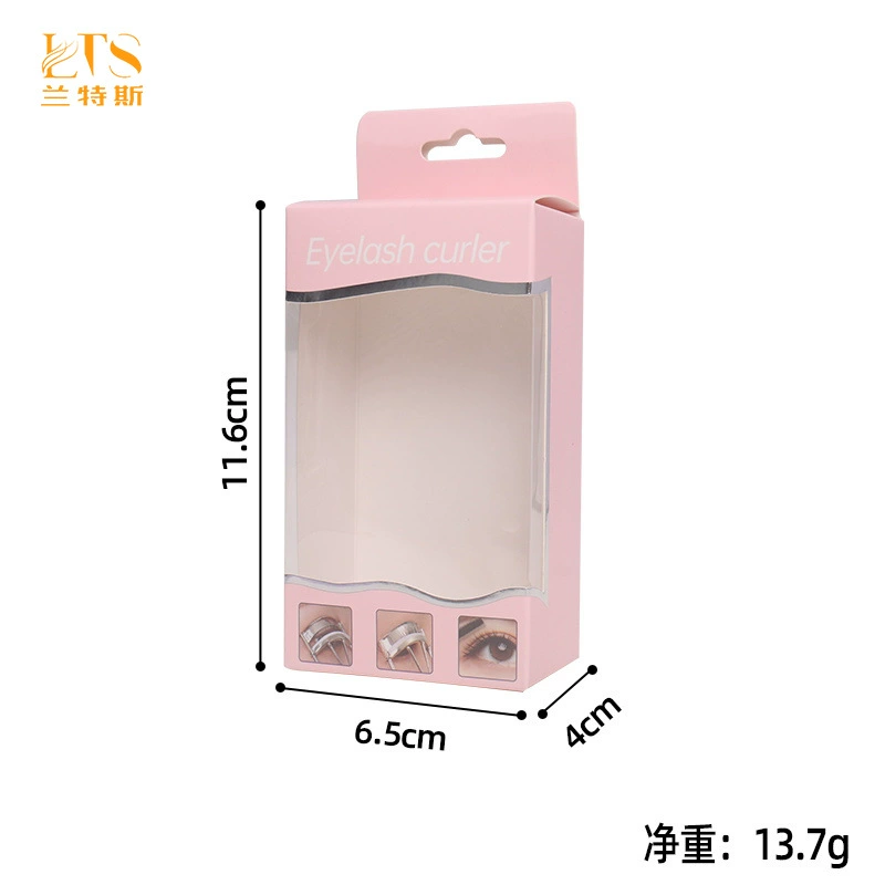 Eyelash Curler, Plastic-Handled Metal Clamp, Compact 8.6 cm, Assorted Colors