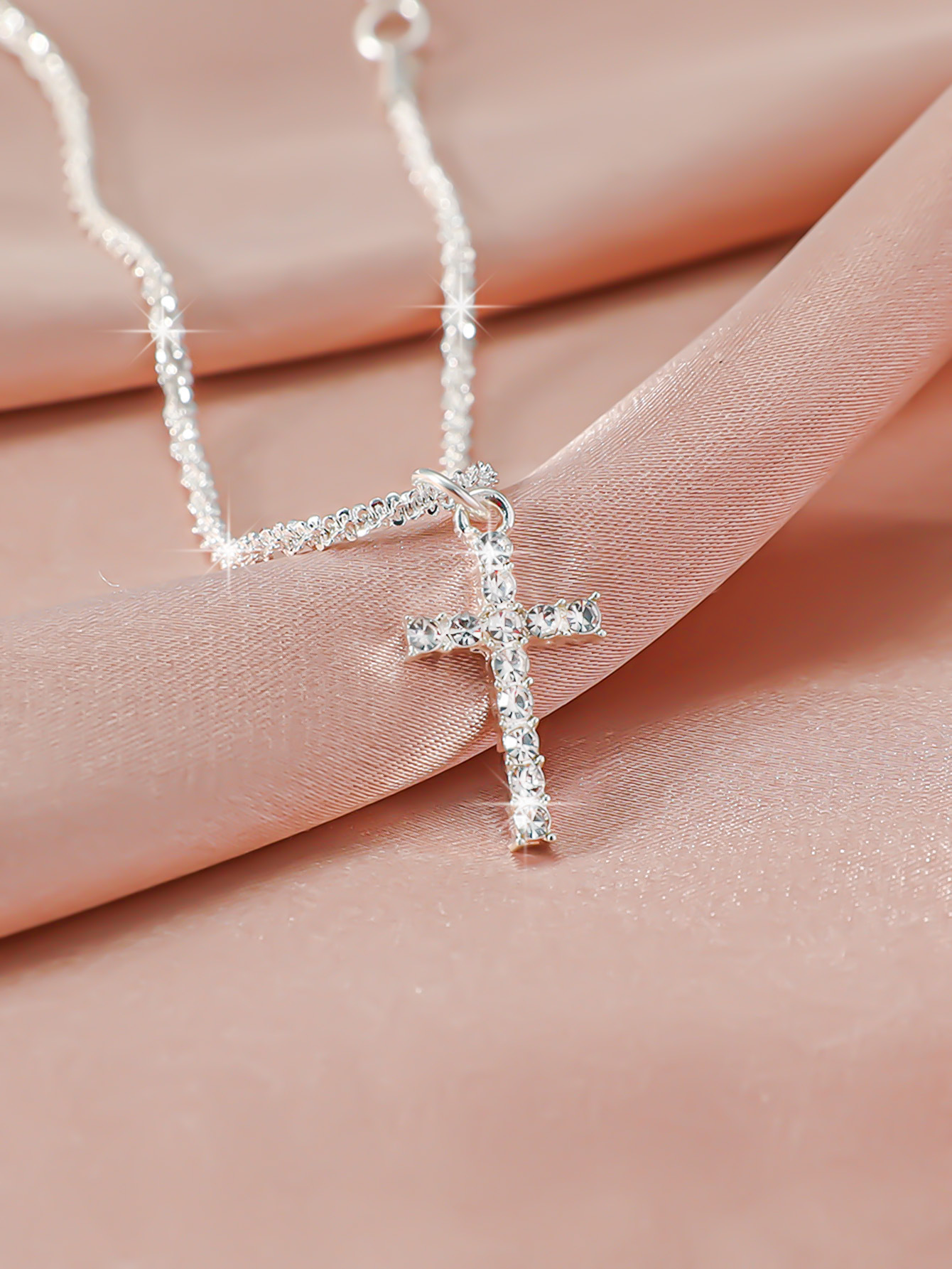 15g Weight Anklet Classification 1 Piece Quantity Casual Occasion Alloy, Copper Material Cross Pattern Women's Gender Beach, Simple Style Style Wholesale Jewelry Beach Simple Style Cross Alloy Copper Anklet 9
