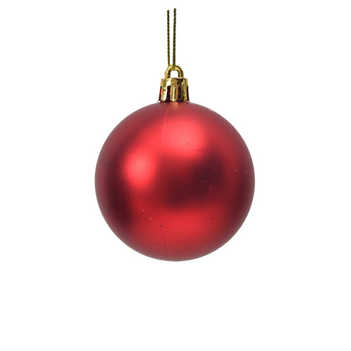 Factory Direct Sale Bulk Christmas Balls Diameter 2/3/4/6/8cm Glossy Matte Sparkling Electroplated Decorative Balls Hangers