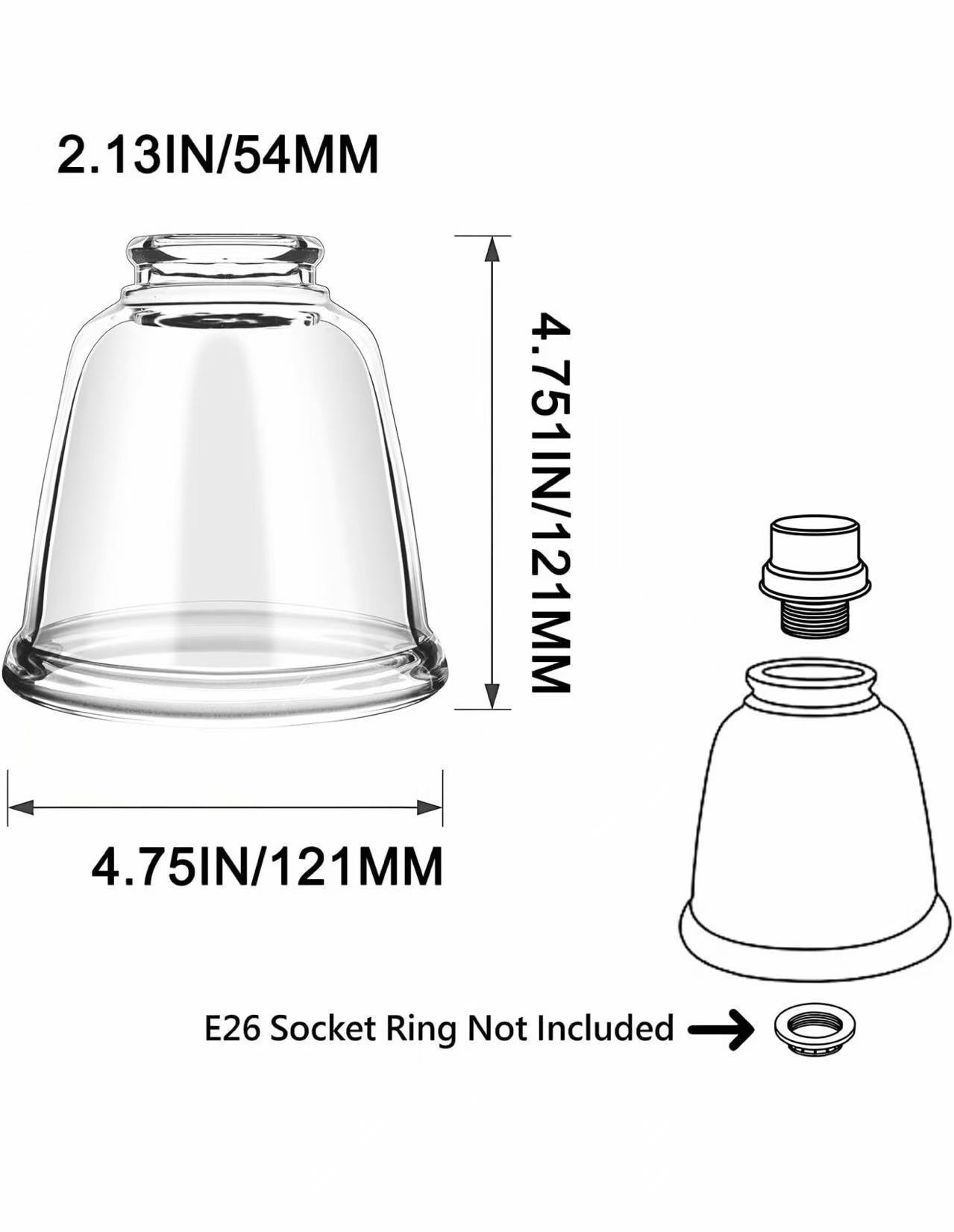 스피커 투명, 개별 종이 상자 및 발포 포장 포함