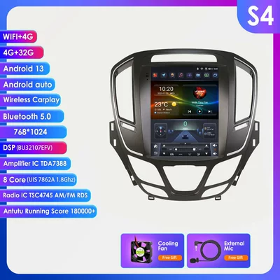 Vertical Screen Android Navigation – DVD Navigation - 432g-wifi4g-lte-version-7862-carplay-eight-core-97inch-suitable-for-14-18-buick-regalomega-insignia