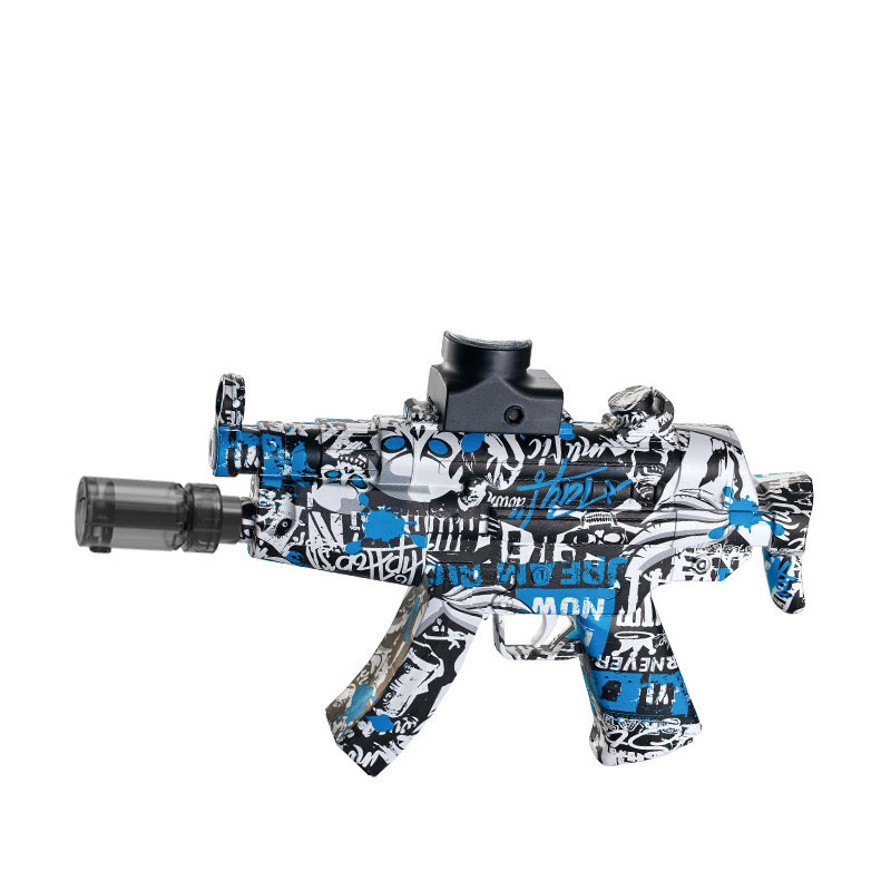 Acceso transfronterizo MP5 eléctrico AK47 pistolas de graffiti para niños y niñas modelo de seguridad de juguetes al aire libre image 4