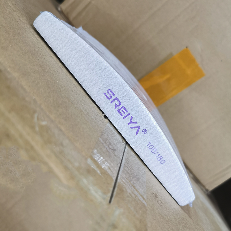 Suministro directo de fábrica herramienta de esmalte de uñas de doble cara Archivo de uñas esmerilado esmalte de uñas frotar tira de esmalte de uñas tira de arena lima de uñas