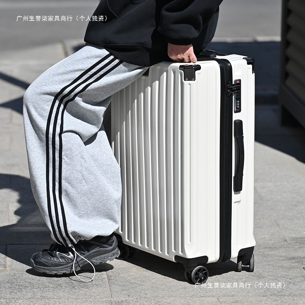 Brand explosion-proof capacious suitcase with zipper for men and…