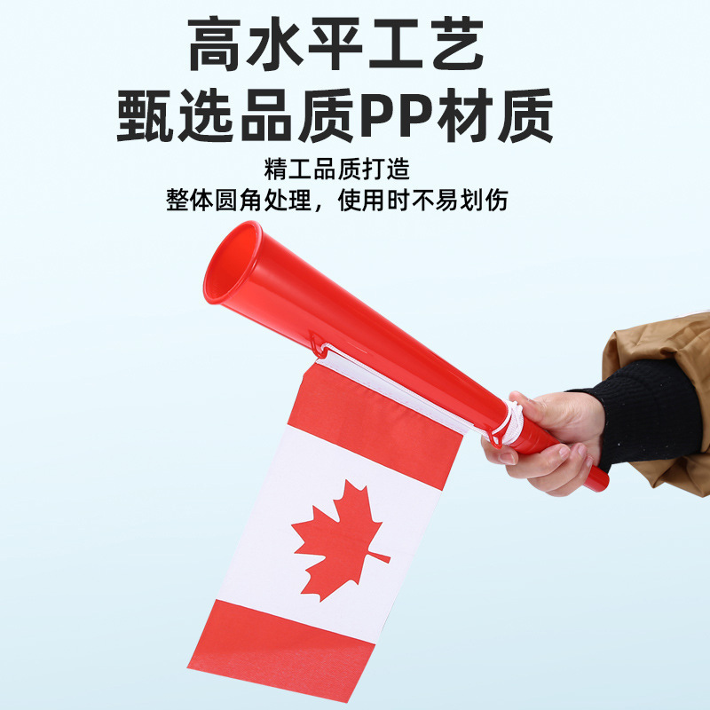 Juguetes de vítores, cuernos de fútbol, cuernos de concierto, cuernos de fans, cuernos deportivos, regalos de jardín de infantes al por mayor