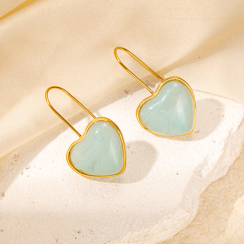 Cute elegant universal sophisticated earrings with zircon