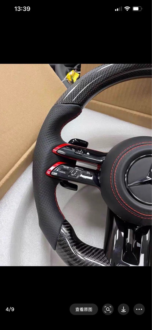 Suitable for Mercedes-Benz A-Class B-Class C-Class E-Class S-Class Claclcclkcls Modified Dragonfly Model 21 Amg Steering Wheel