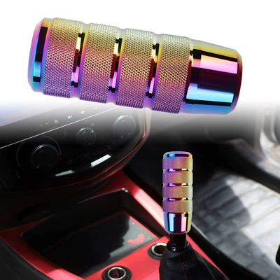 Cab and accessories: Lever, Blue-Coated Gear Knob