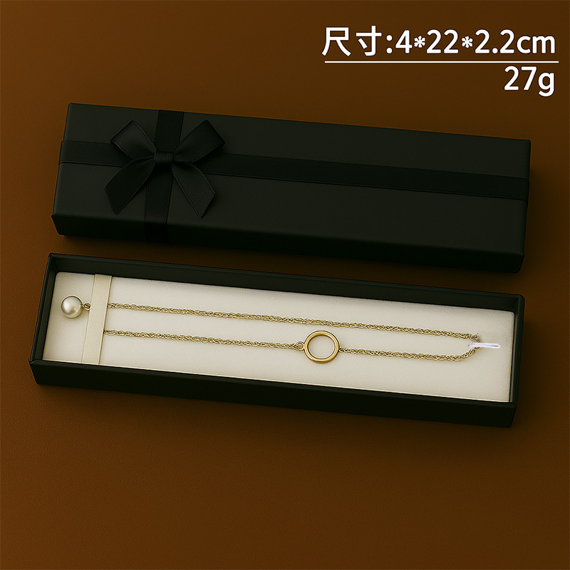Caja de papel cubierta de cielo y tierra de nubes Caja de embalaje de joyería de estilo ins Collar multifuncional Pendientes Anillo Caja de regalo al por mayor