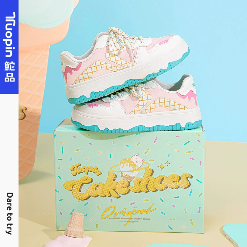 WanPin Pi обувь четыре сезона мороженое женская спортивная повседневная обувь оригинальная дышащая обувь на TP1212-8L