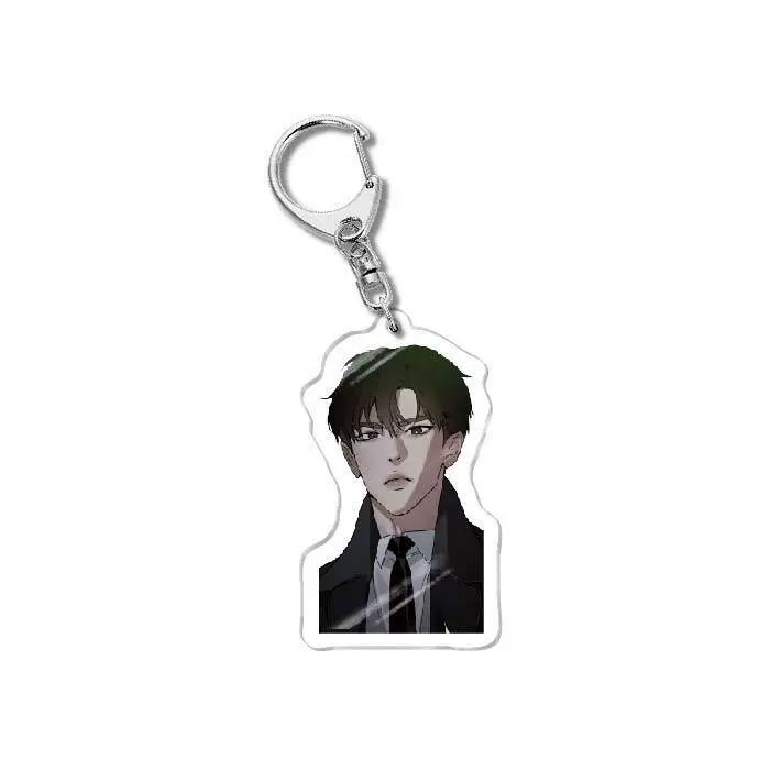 Two-dimensional peripheral acrylic keychain Korean comic code Anastasia pendant gift wholesale
