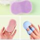 Mini Finger Face Washing Brush Holes Makeup Remover Soft Hair Cleansing Brush for Face Washing Soft Hair Silicone Brush Massage Nose Head Nose Wax Cleaning Hair