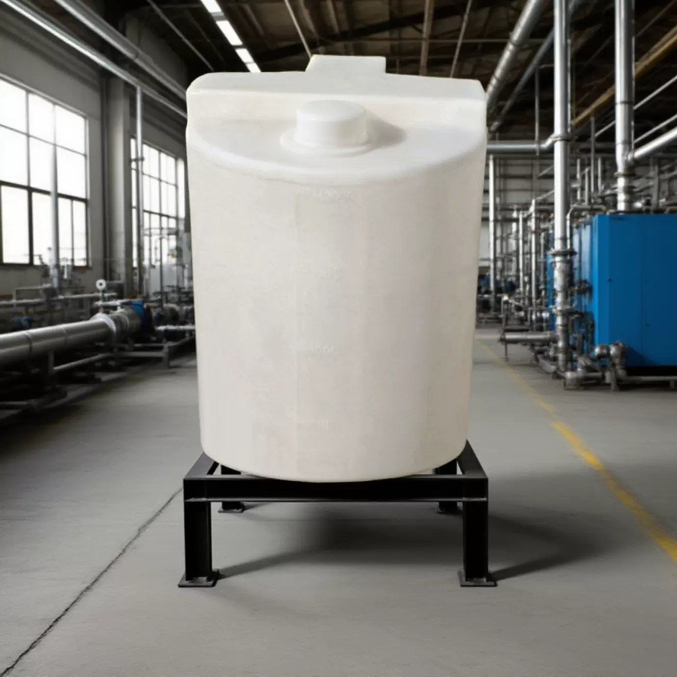 批发供应200LPE滚塑加药搅拌桶 厚实溶药箱 污水处理容器