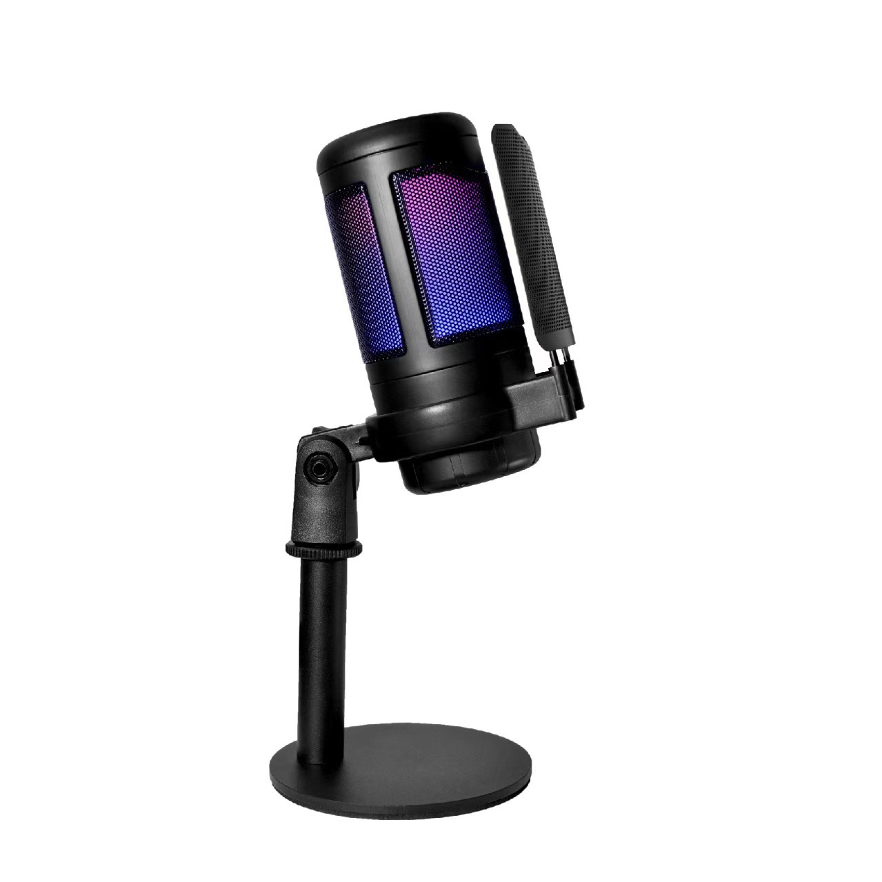 Ventas transfronterizas RGB color fantasma micrófono de computadora USB teléfono móvil micrófono libre de unidad U870