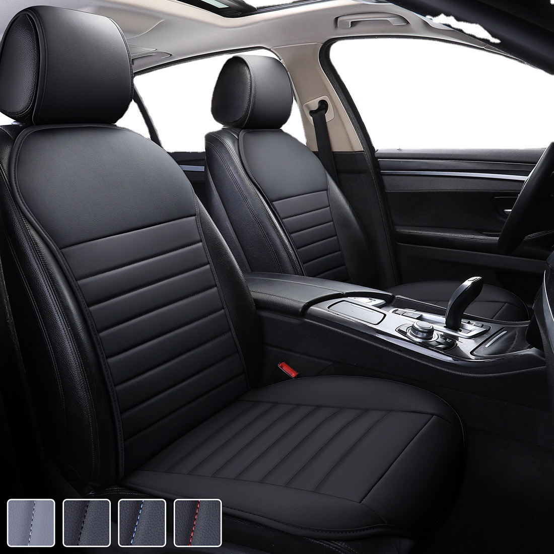 Cojín de asiento de coche de cuero nuevo cojín de asiento de cuero cojín de asiento de coche cojín universal cojín de asiento de cuatro estaciones image 6