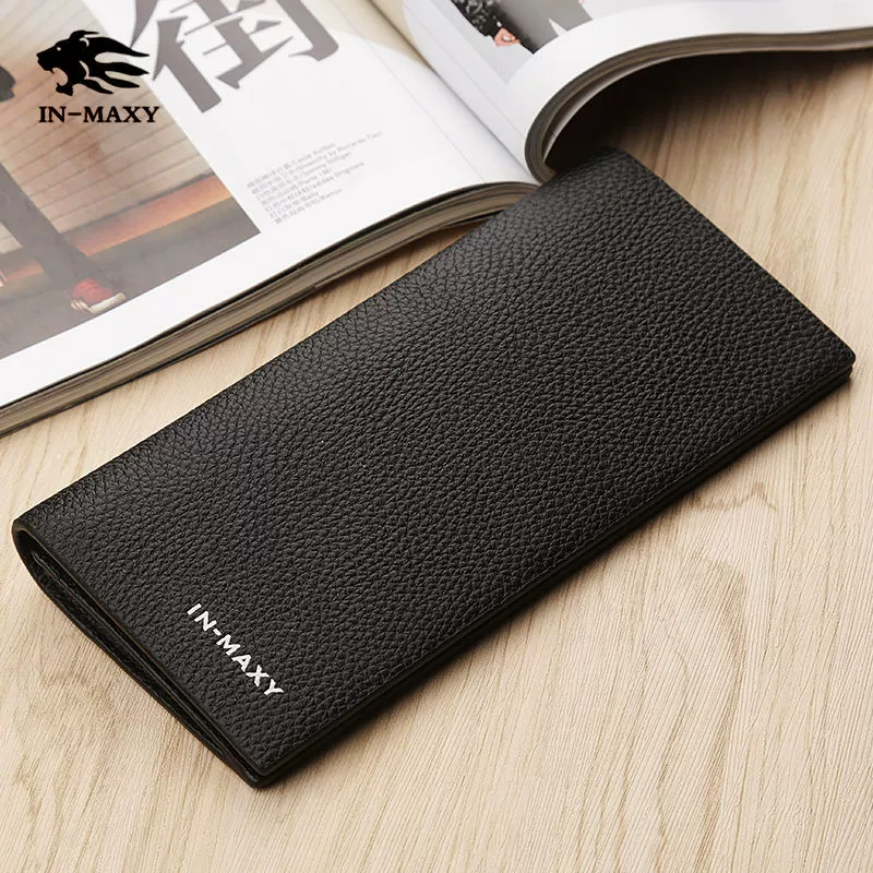 (Cross-border trading), polyurethane long ultra thin wallet, universal card holder