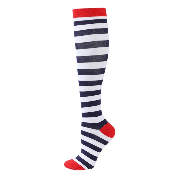 붉은 Luokou 흑백 줄무늬