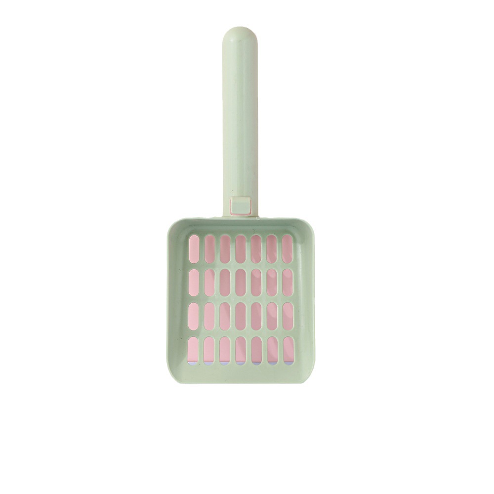 Gato pala de arena extra grande gato suministros de color a juego de plástico gran pala engrosada gato grande mierda pala suministros para mascotas al por mayor