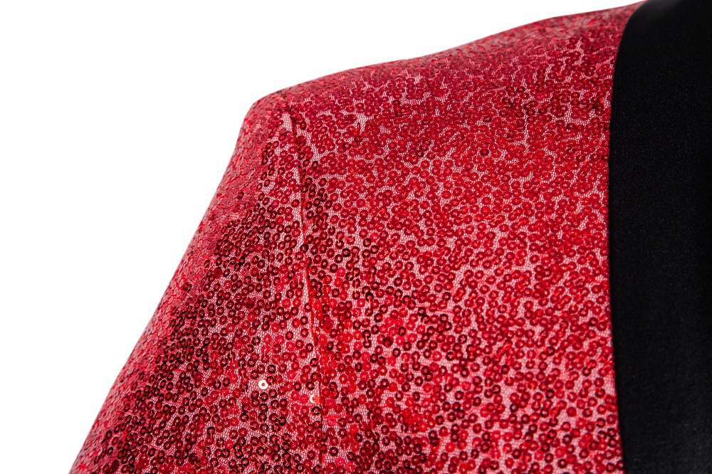 Traje de apresentação masculino com lantejoulas douradas para meninos e americanos, terno para boate, roupa masculina para apresentador, mestre de cerimônias, jaqueta de estúdio, tamanho europeu._voghion.com