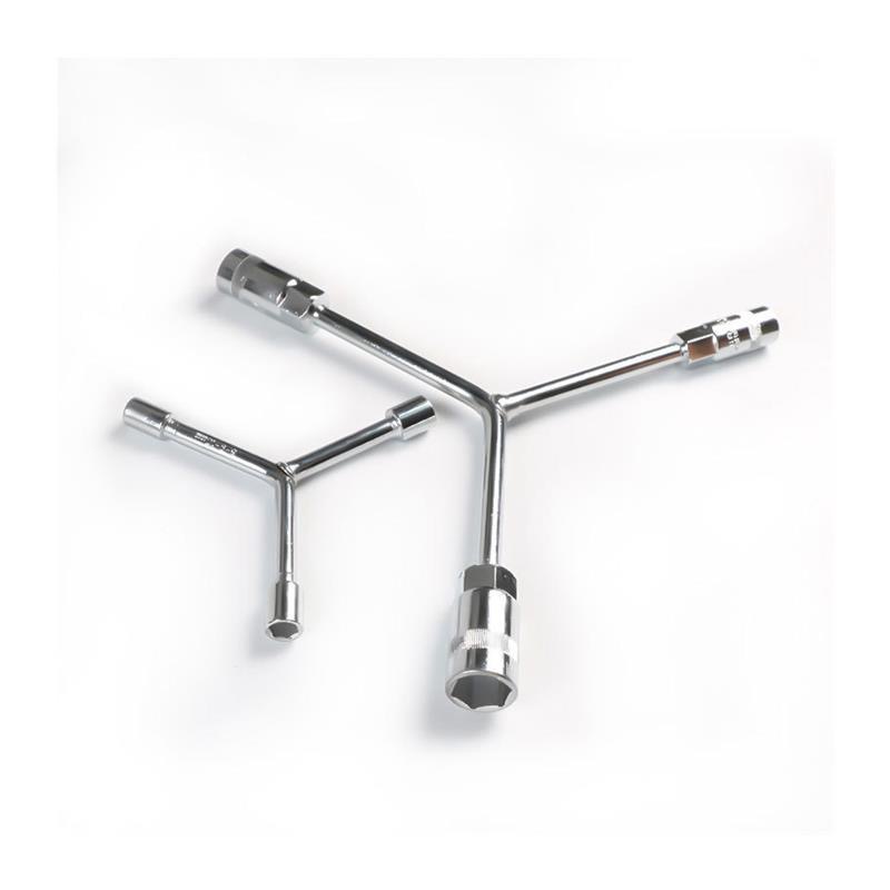 Llave de Tubo Hexagonal Tipo Y 8-10-12 de Acero al Cromo Vanadio
