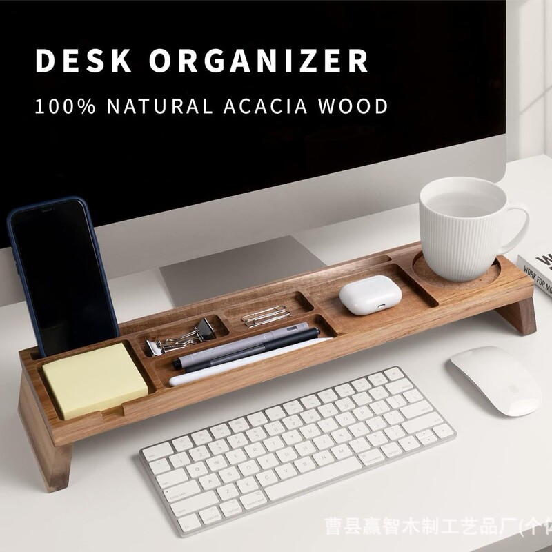 Multifunctional Keyboard Storage Rack Multi-Format Organizer Storage Rack Computer Desk Space-Saving Storage Rack