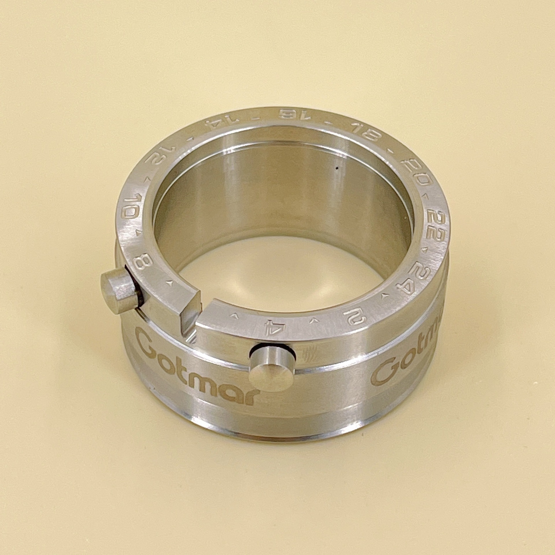 GOTMAR/高特迈 DJ-007全不锈钢7750机芯座 修表工具配件固定底座