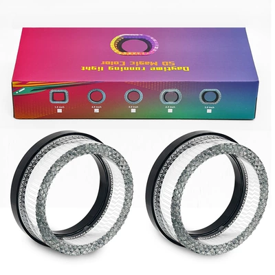 Cross-Border New Car Led Headlight Dönmə işıqları