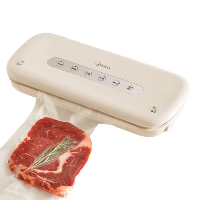 Вакуумный запайщик Midea MJ-KF21, бытовой упаковщик для продуктов, пластиковый запайщик для свежести