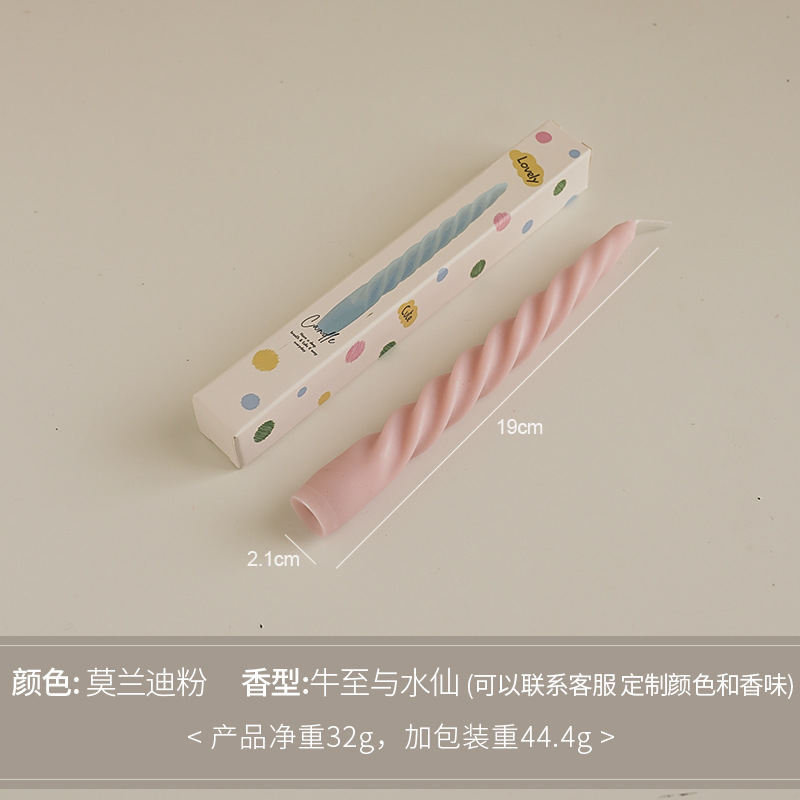 Espiral de cera de incienso nicho de alto nivel de alta calidad regalo de mano regalo transfronterizo cera larga adornos de perfume hechos a mano